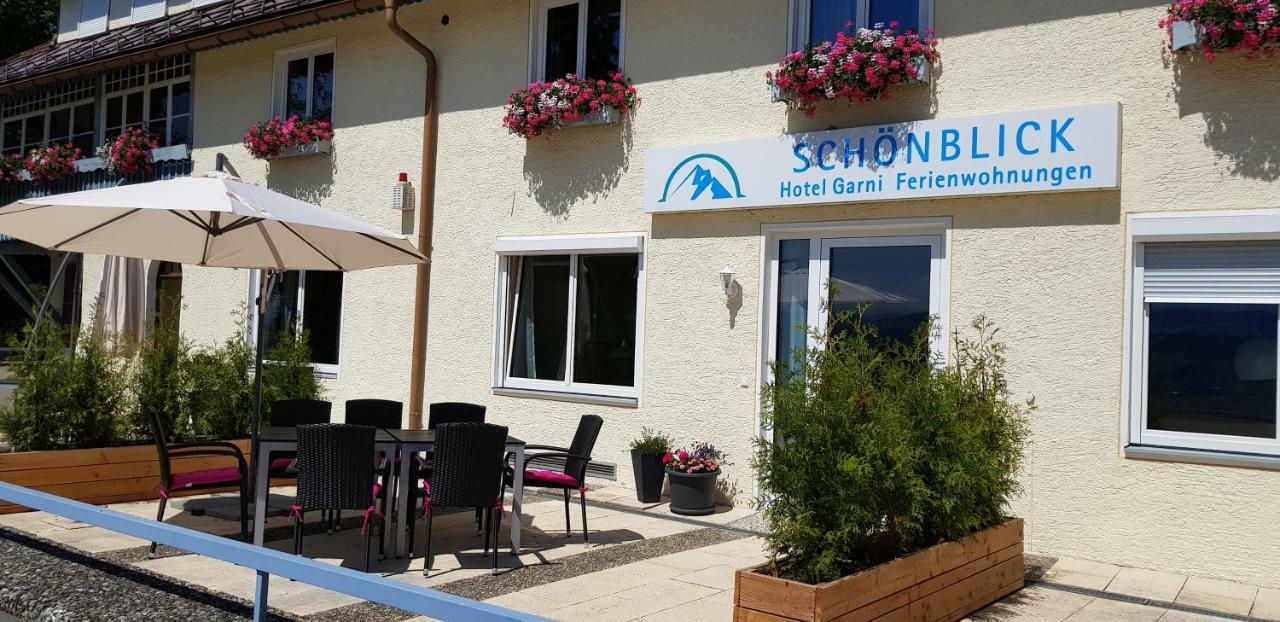 Schoenblick Hotel Garni Ferienwohnungen Линденберг-им-Алльгой Экстерьер фото